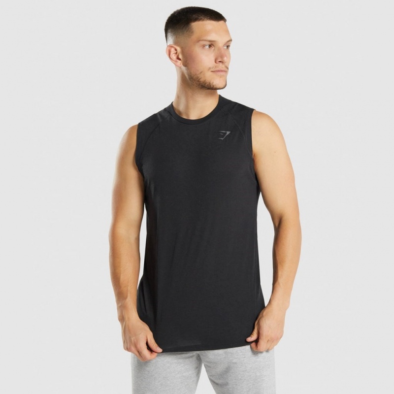 αμανικα μπλουζακια Gymshark Hyper Power μαυρα | 763NLWOEK