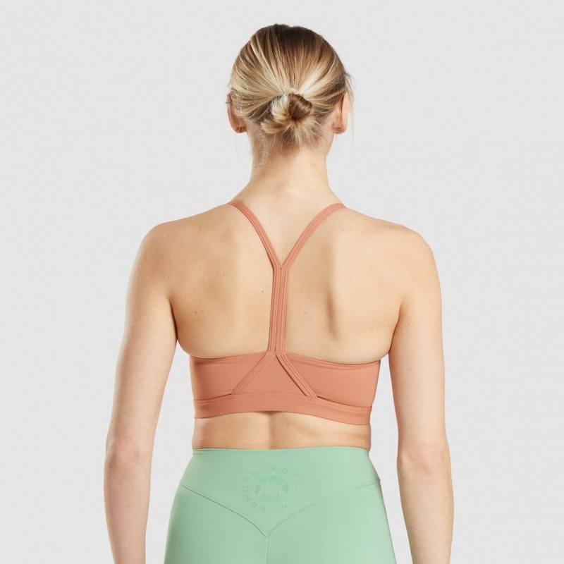 Αθλητικο Σουτιεν Gymshark KK Fit πορτοκαλι | 549KYGSBL