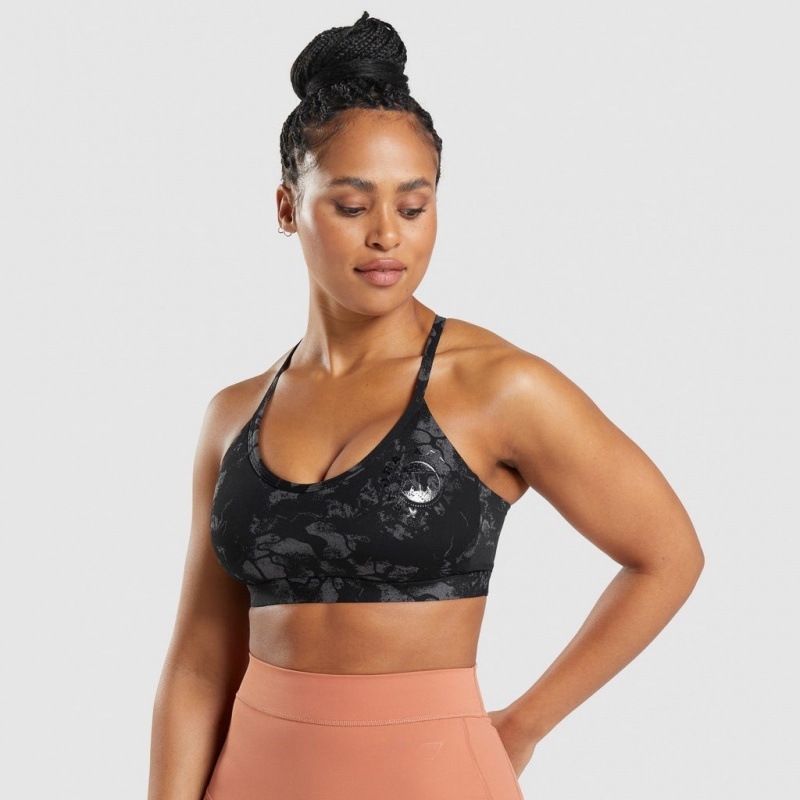 Αθλητικο Σουτιεν Gymshark KK Fit μαυρα καμουφλάζ | 486HKCAWO
