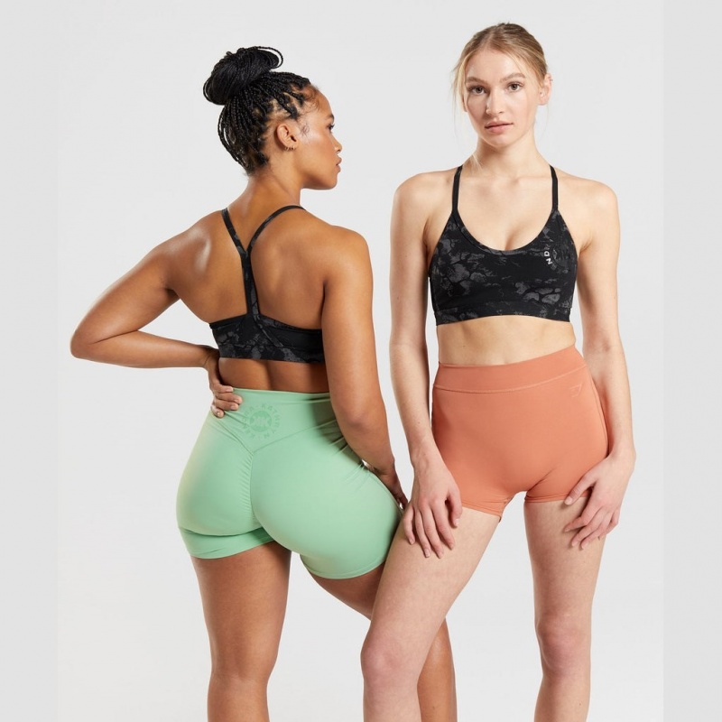 Αθλητικο Σουτιεν Gymshark KK Fit μαυρα καμουφλάζ | 486HKCAWO
