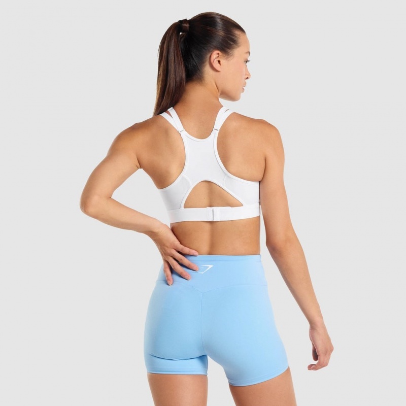 Αθλητικο Σουτιεν Gymshark Mesh Neckline Αθλητικά ασπρα | 357AXIHPT