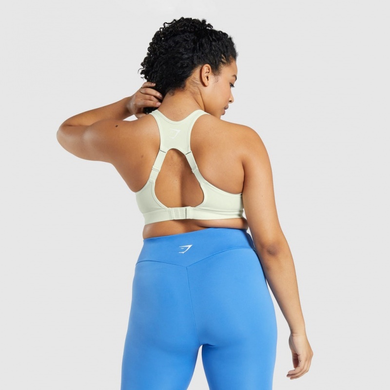 Αθλητικο Σουτιεν Gymshark Open Back Αθλητικά ανοιχτο πρασινο | 205IGHAKR