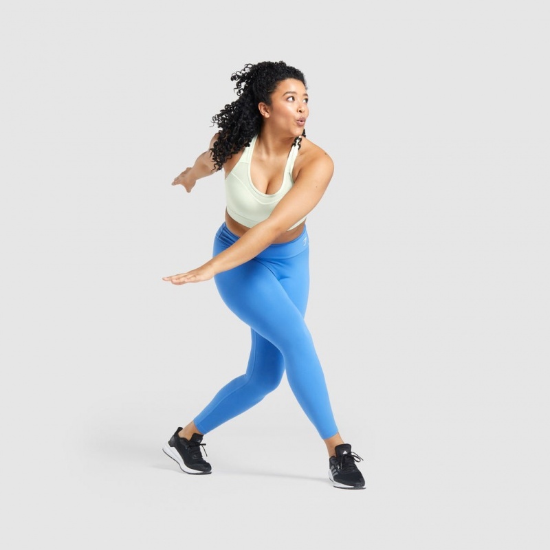 Αθλητικο Σουτιεν Gymshark Open Back Αθλητικά ανοιχτο πρασινο | 205IGHAKR