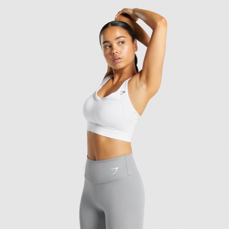Αθλητικο Σουτιεν Gymshark Racer Back Αθλητικά ασπρα | 846MAEGHT