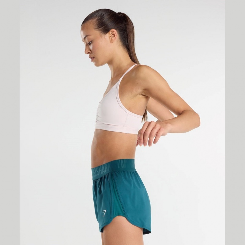 Αθλητικο Σουτιεν Gymshark Ruched Αθλητικά κρέμα | 196ANJESB