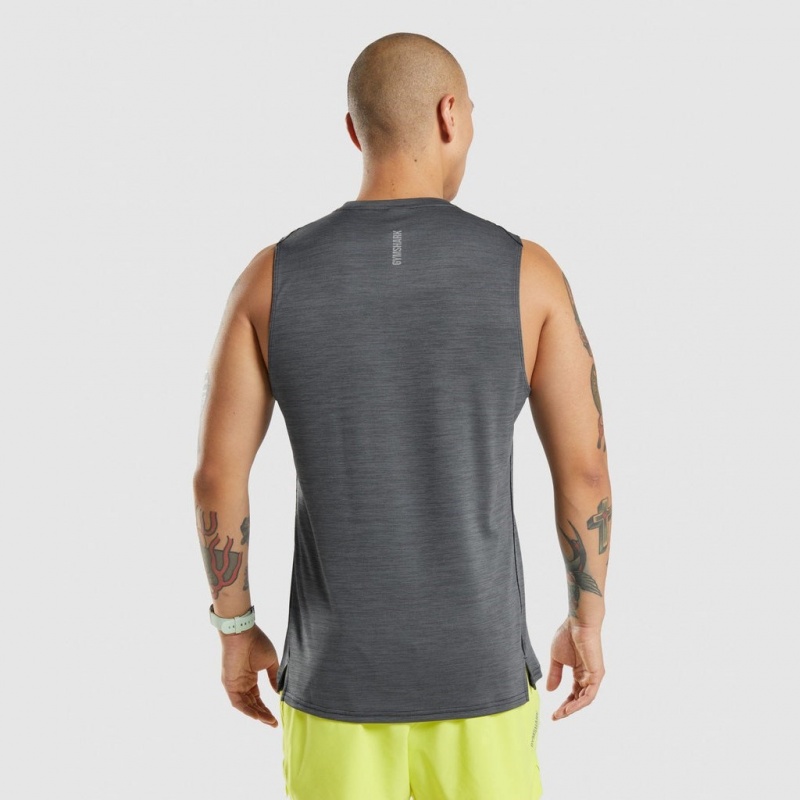 αμανικα μπλουζακια Gymshark Speed μαυρα | 718XSHJIT