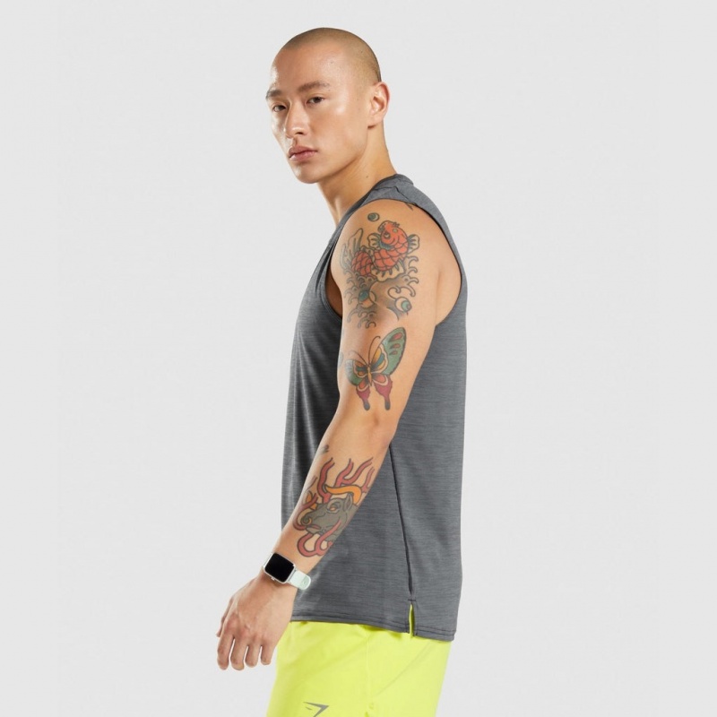 αμανικα μπλουζακια Gymshark Speed μαυρα | 718XSHJIT