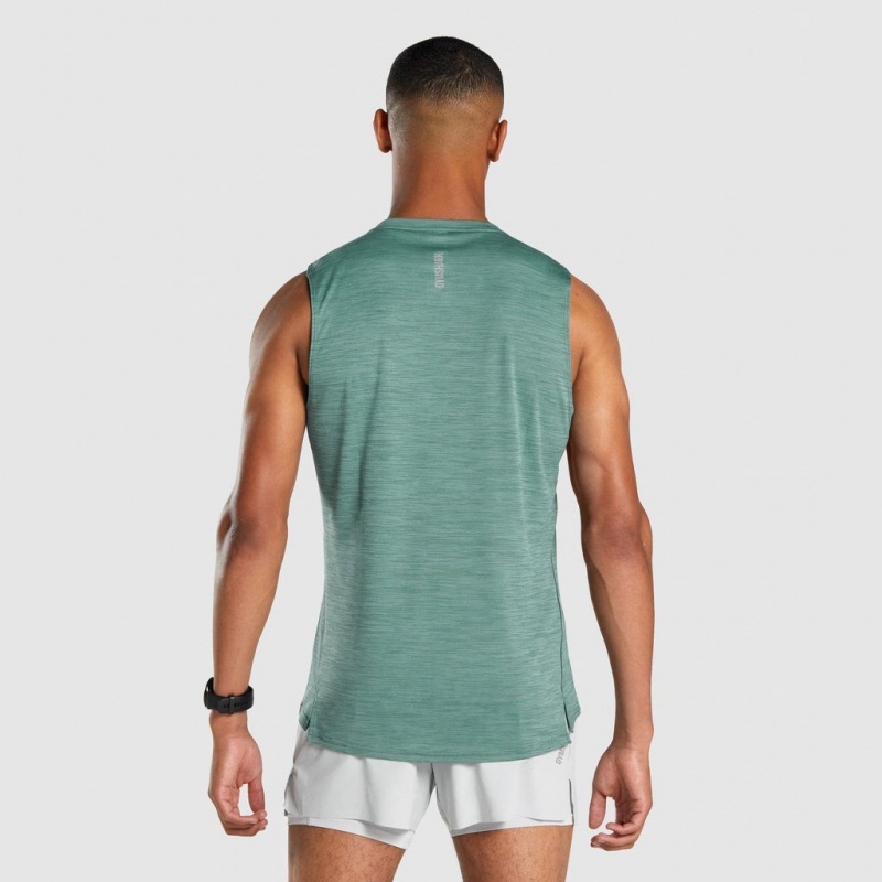 αμανικα μπλουζακια Gymshark Speed σκούρο πρασινο | 527KFBEYV