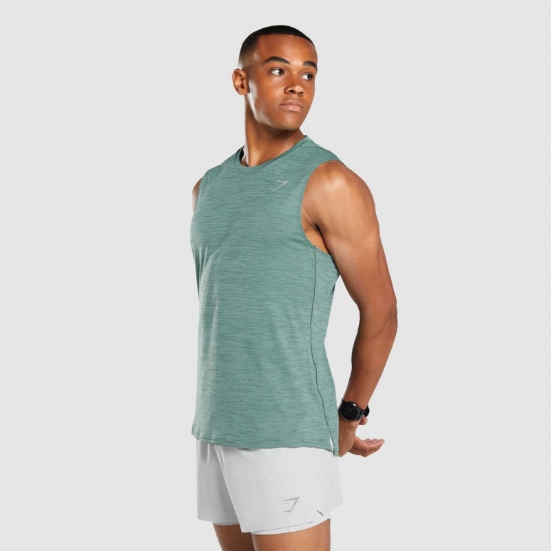 αμανικα μπλουζακια Gymshark Speed σκούρο πρασινο | 527KFBEYV