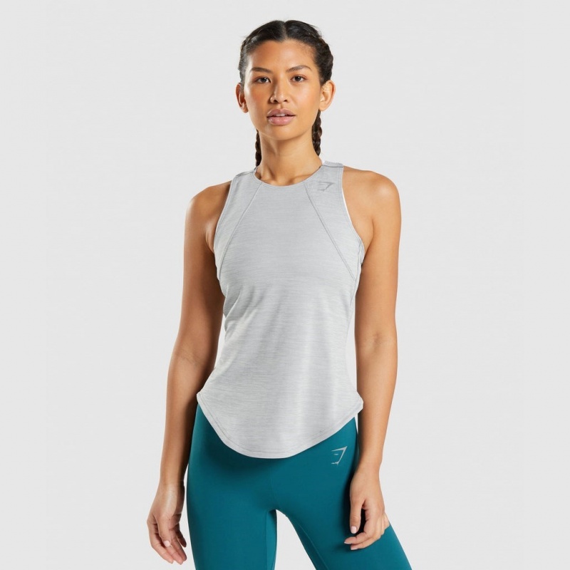 αμανικα μπλουζακια Gymshark Speed γκρι πρασινο | 910HKQDZX