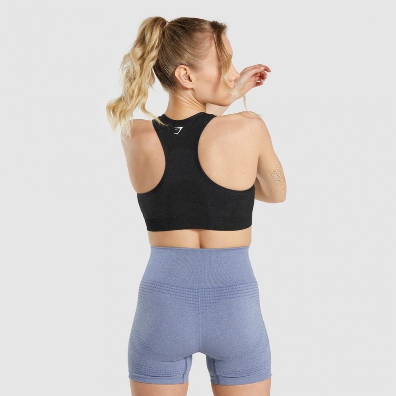 Αθλητικο Σουτιεν Gymshark Vital Seamless 2.0 μαυρα | 134NDZWRT
