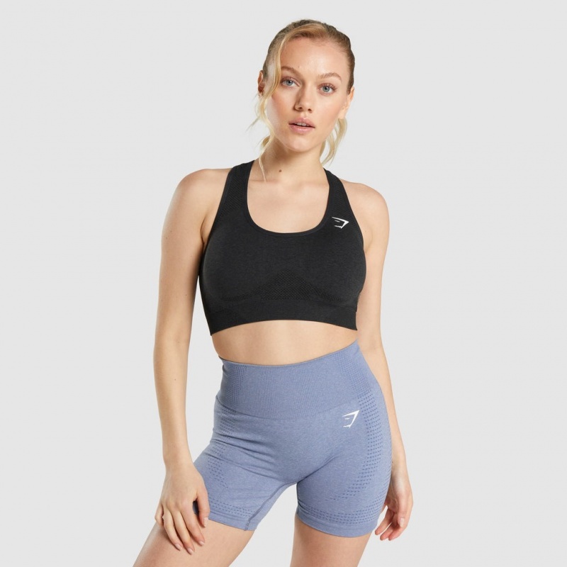 Αθλητικο Σουτιεν Gymshark Vital Seamless 2.0 μαυρα | 134NDZWRT