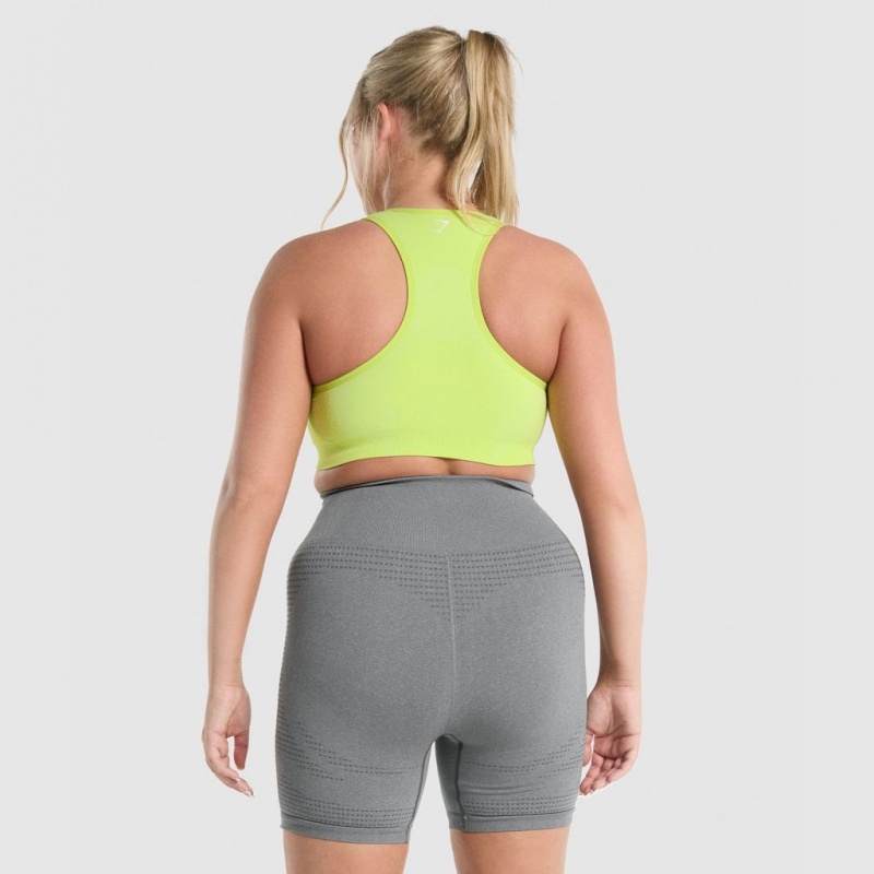 Αθλητικο Σουτιεν Gymshark Vital Seamless 2.0 κίτρινα | 724CAWMDG