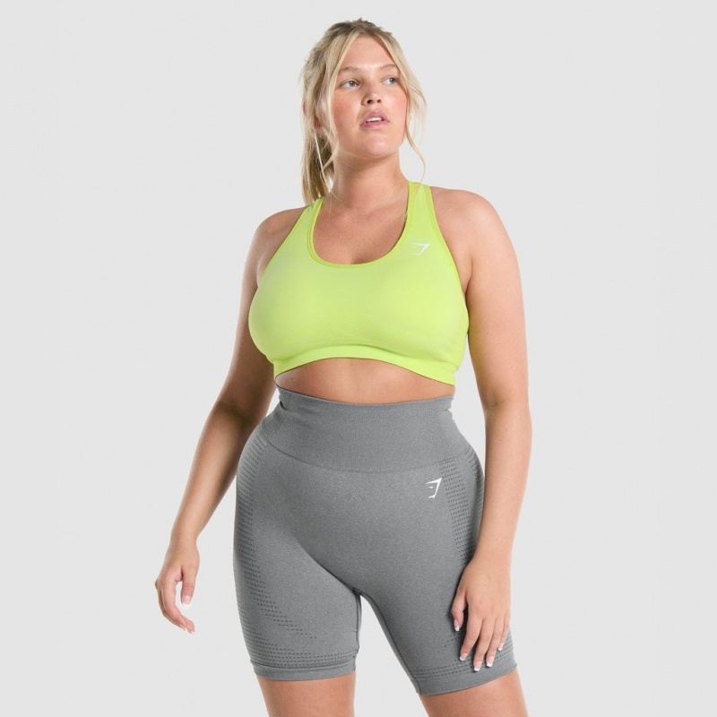 Αθλητικο Σουτιεν Gymshark Vital Seamless 2.0 κίτρινα | 724CAWMDG