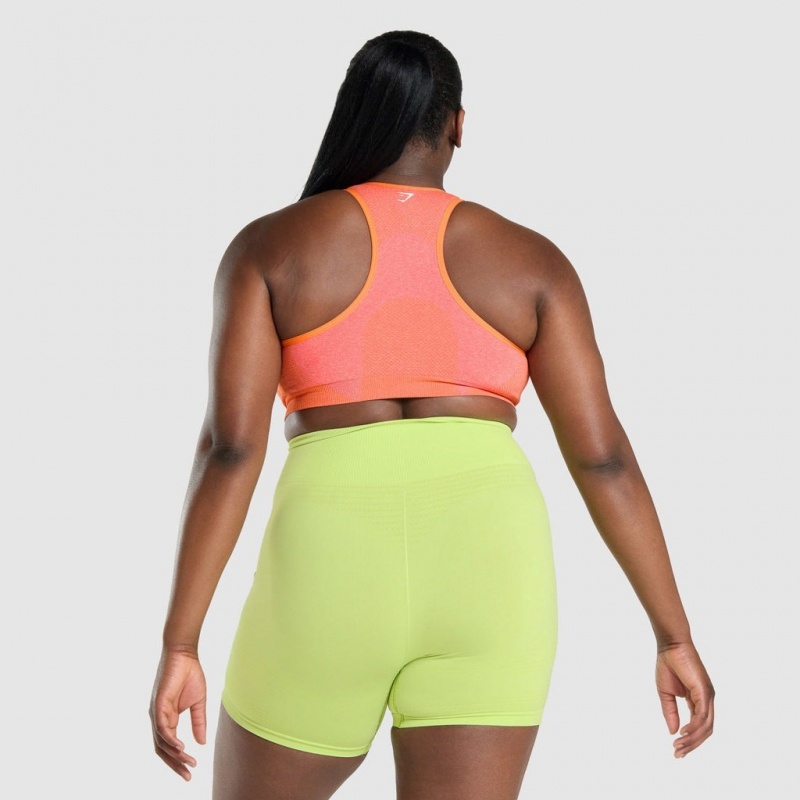 Αθλητικο Σουτιεν Gymshark Vital Seamless 2.0 πορτοκαλι | 925PDWTVR