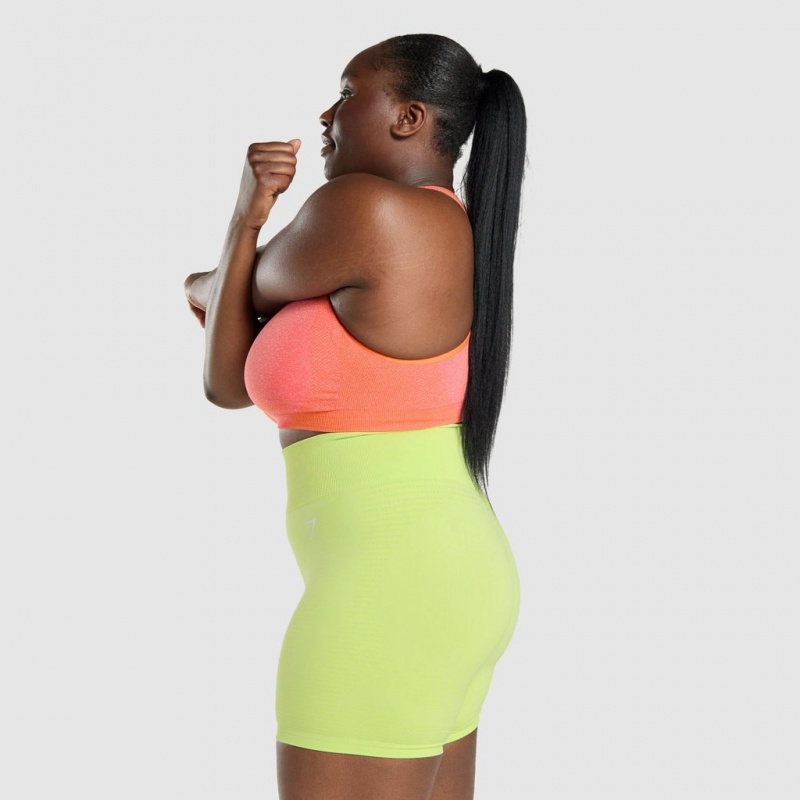 Αθλητικο Σουτιεν Gymshark Vital Seamless 2.0 πορτοκαλι | 925PDWTVR