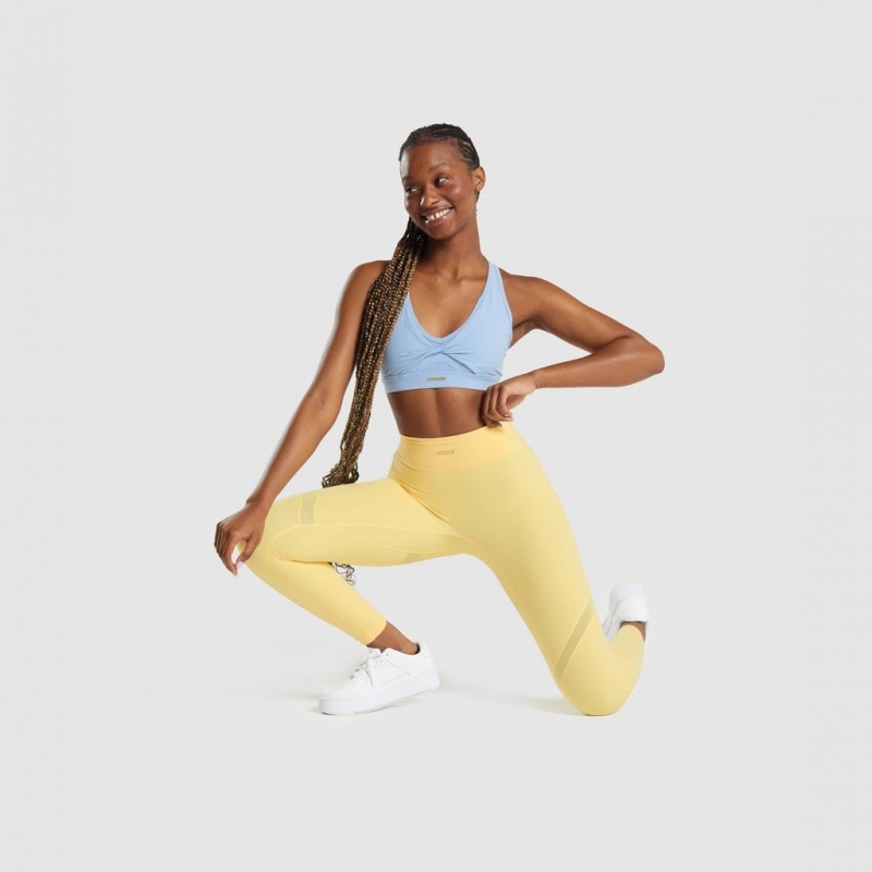 Αθλητικο Σουτιεν Gymshark Whitney Mesh μπλε | 340UZIVCE