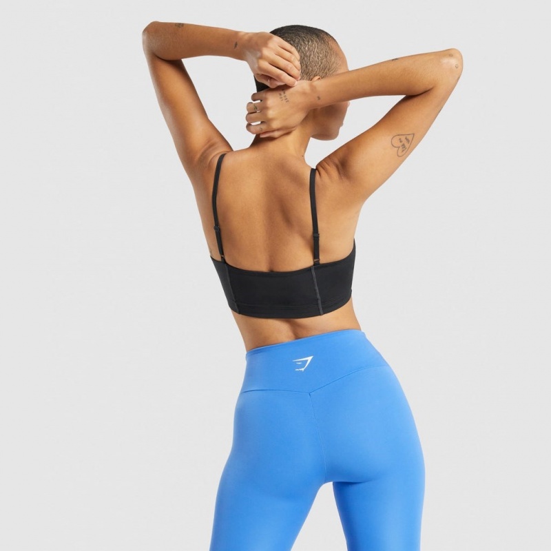 Αθλητικο Σουτιεν Gymshark Αθλητικά Bandeau μαυρα | 632PXMNUT