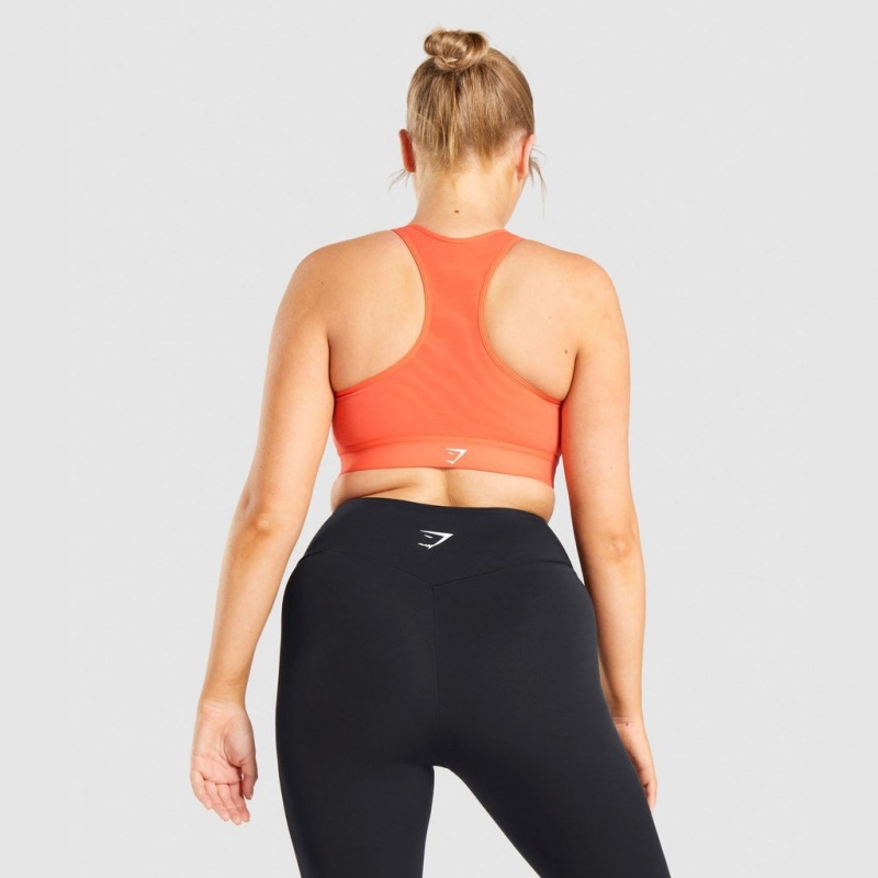 Αθλητικο Σουτιεν Gymshark ελαφρια High Support Αθλητικά πορτοκαλι | 268JAFDQC