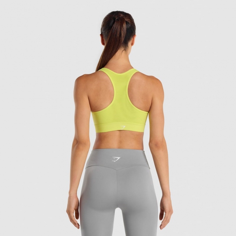 Αθλητικο Σουτιεν Gymshark ελαφρια High Support Αθλητικά κίτρινα | 301PQULOT