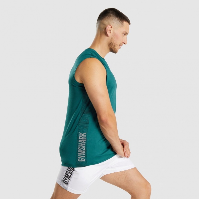 αμανικα μπλουζακια Gymshark Αθλητικά Teal | 983SDRVEW