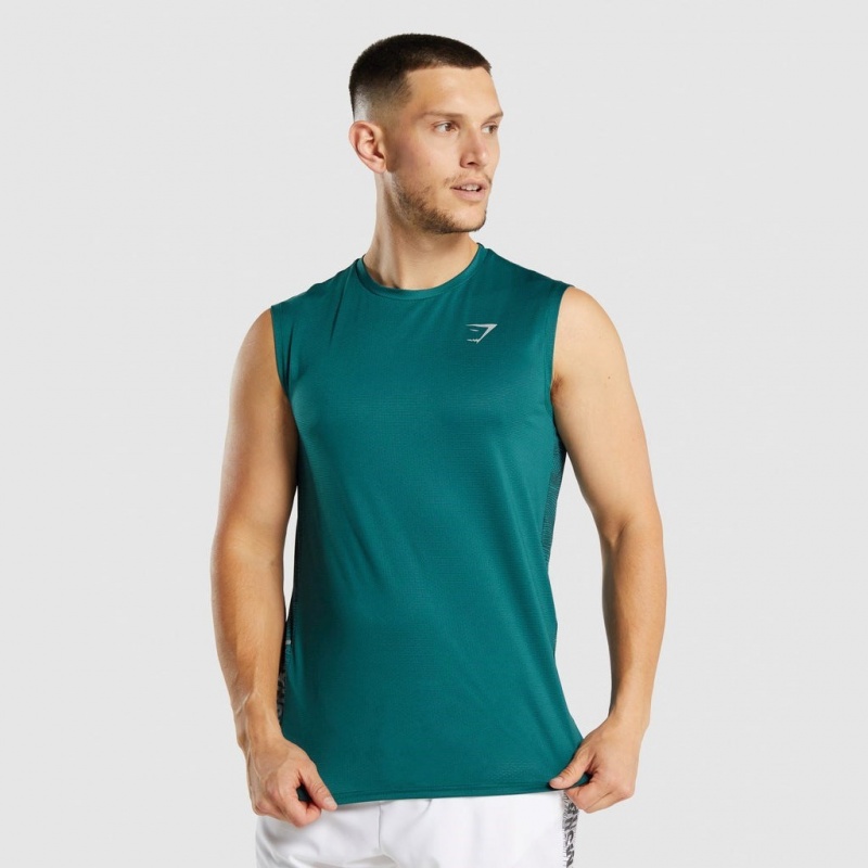 αμανικα μπλουζακια Gymshark Αθλητικά Teal | 983SDRVEW