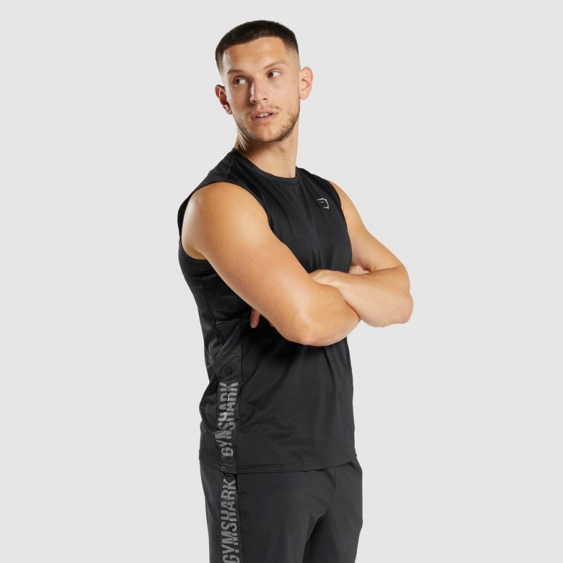 αμανικα μπλουζακια Gymshark Αθλητικά μαυρα | 258UPTBAD