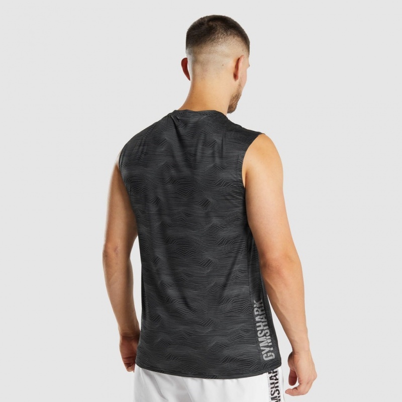 αμανικα μπλουζακια Gymshark Αθλητικά μαυρα | 917JBZSYA