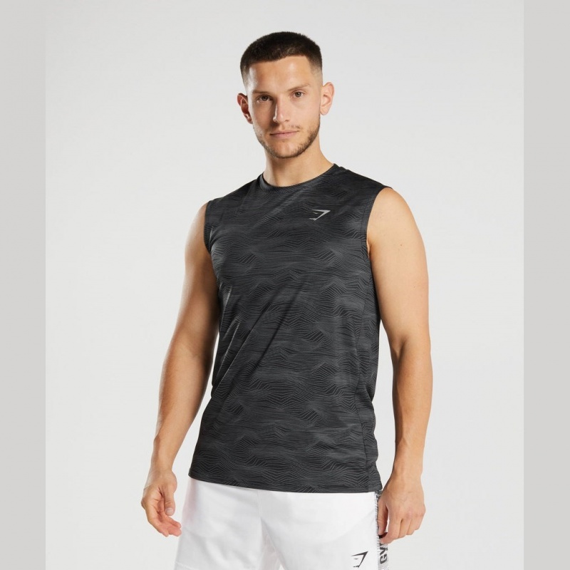 αμανικα μπλουζακια Gymshark Αθλητικά μαυρα | 917JBZSYA
