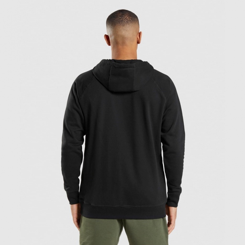 Φουτερ με Κουκουλα Gymshark Apollo μαυρα | 798CAKMUH