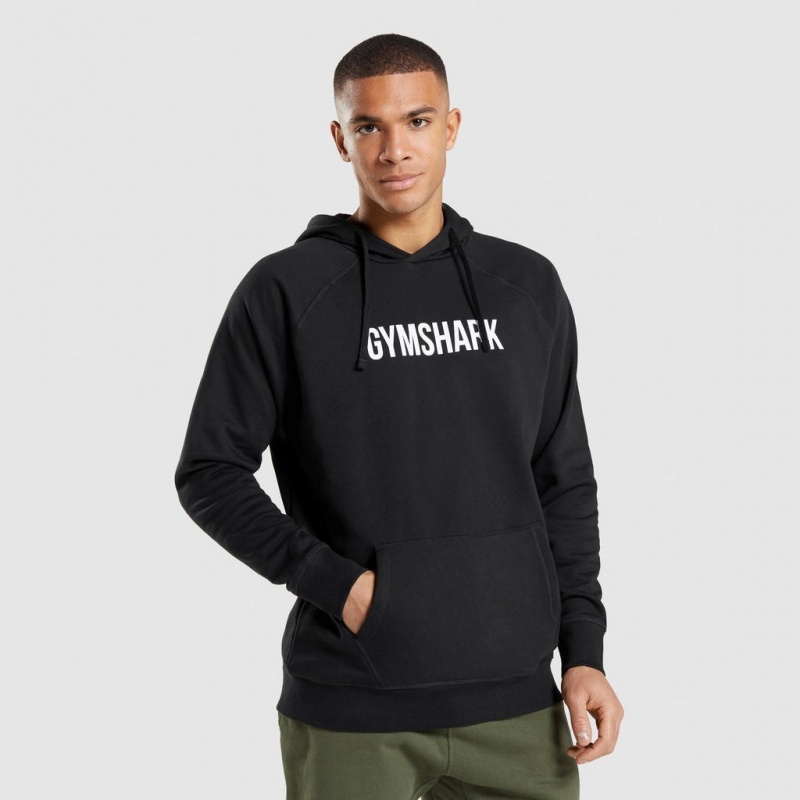Φουτερ με Κουκουλα Gymshark Apollo μαυρα | 798CAKMUH
