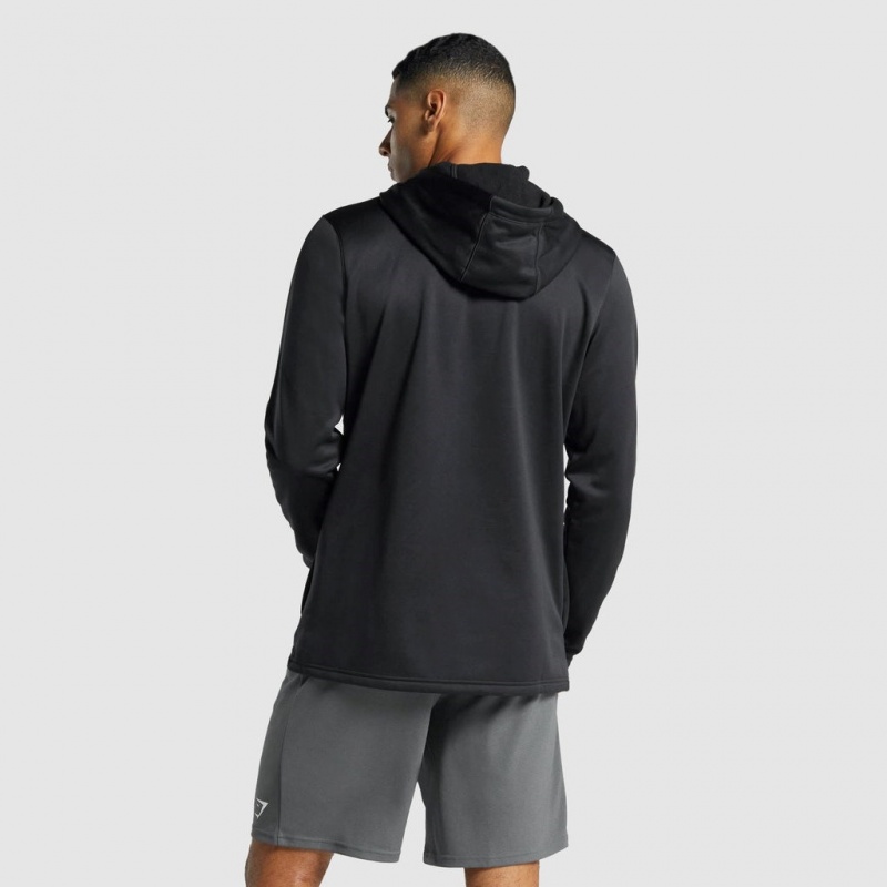 Φουτερ με Κουκουλα Gymshark Arrival μαυρα | 345DTYABX