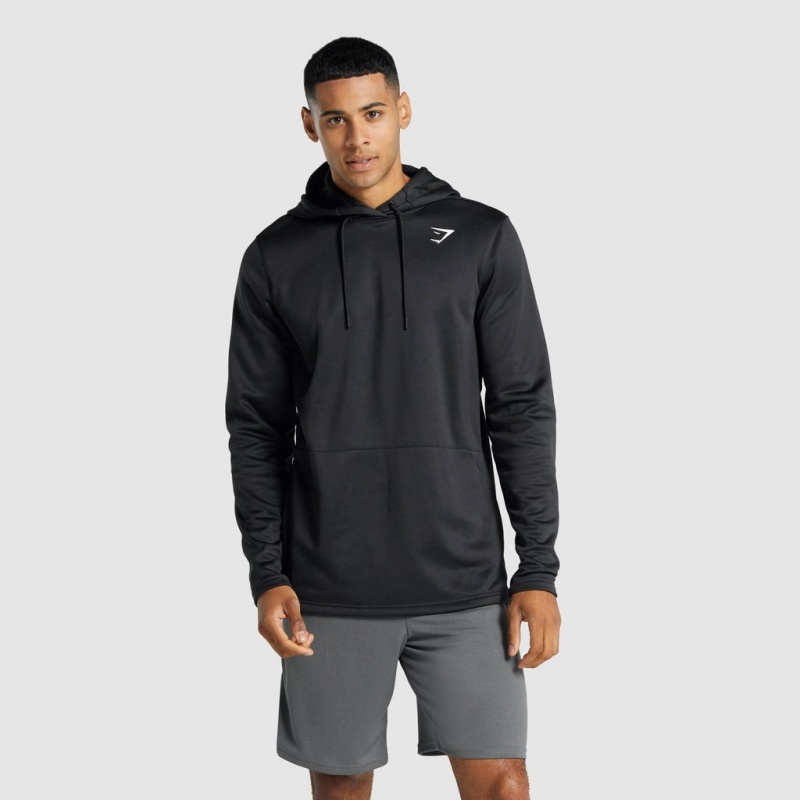 Φουτερ με Κουκουλα Gymshark Arrival μαυρα | 345DTYABX