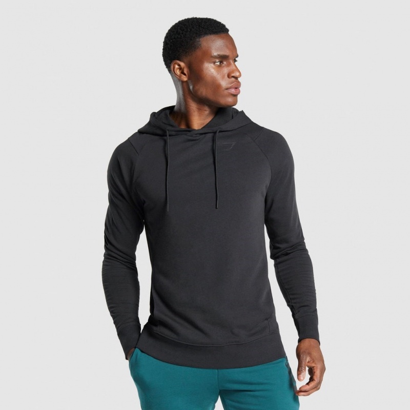 Φουτερ με Κουκουλα Gymshark Bold μαυρα | 201ZSINKP