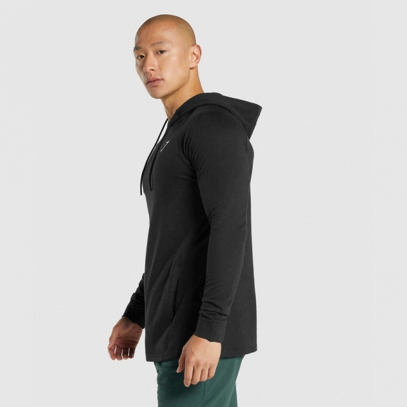Φουτερ με Κουκουλα Gymshark Critical 2.0 μαυρα | 684AFZQYW