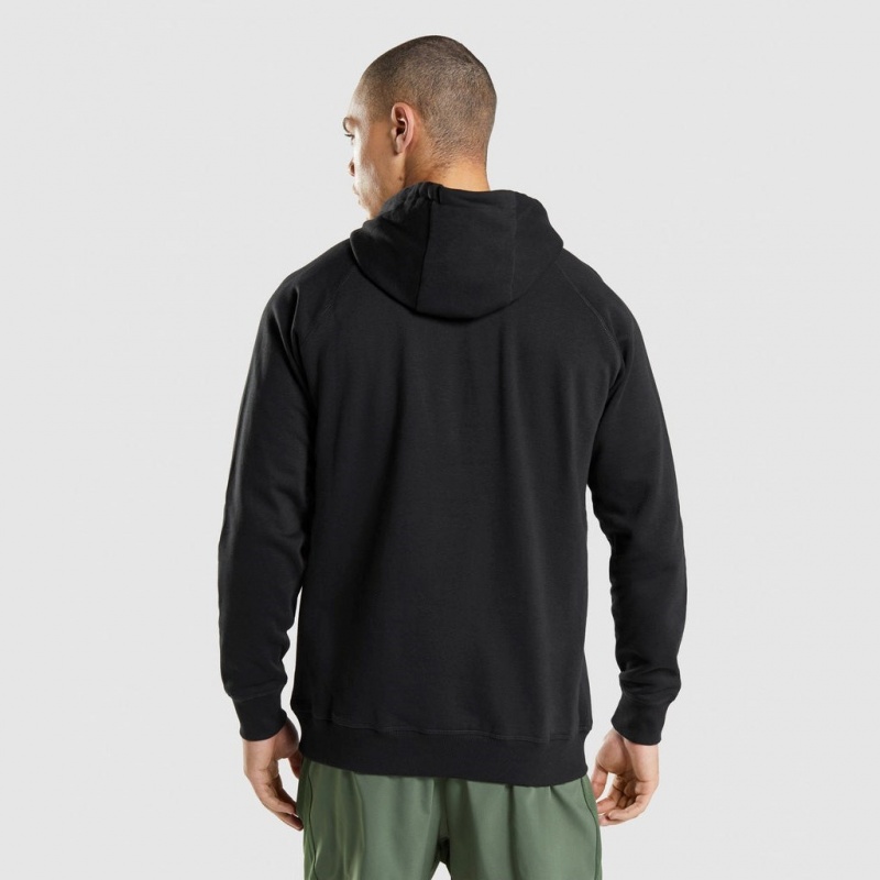 Φουτερ με Κουκουλα Gymshark Sharkhead Infill μαυρα | 985BPRZMY