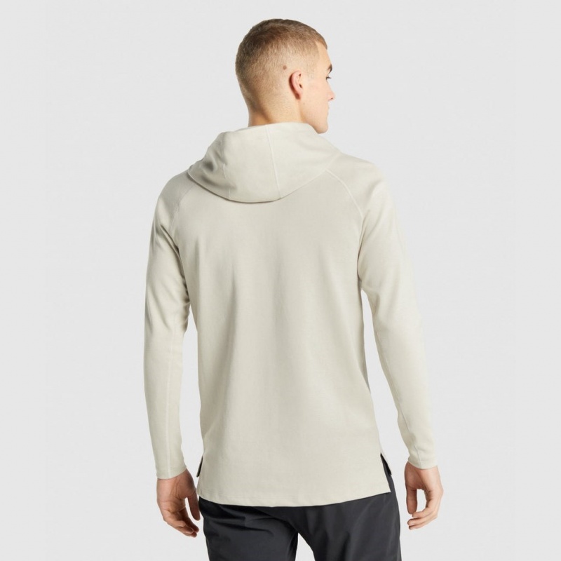 Φουτερ με Κουκουλα Gymshark Studio γκρι | 637JSTLQM