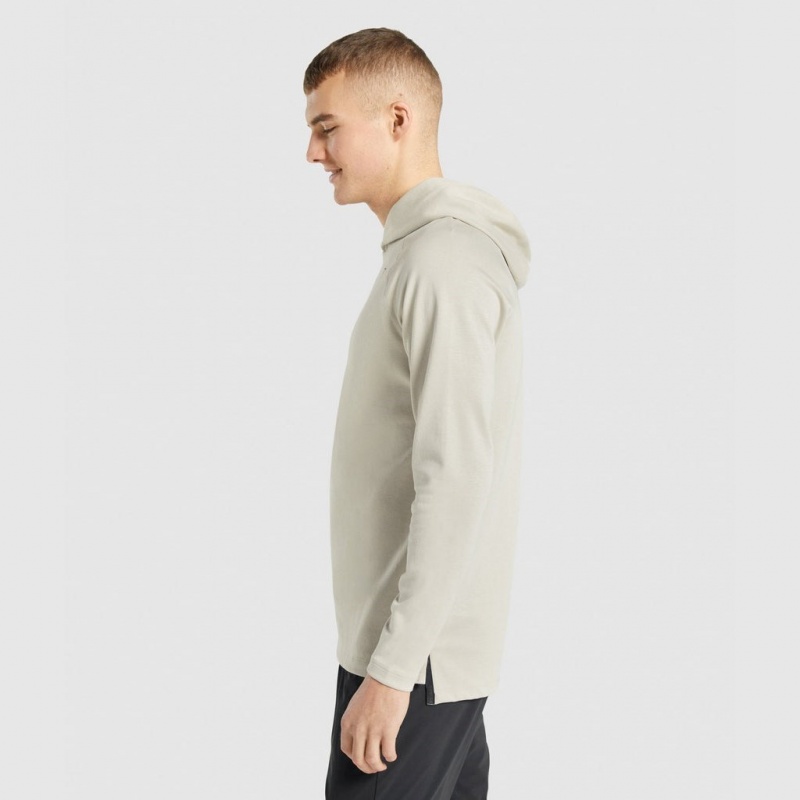 Φουτερ με Κουκουλα Gymshark Studio γκρι | 637JSTLQM
