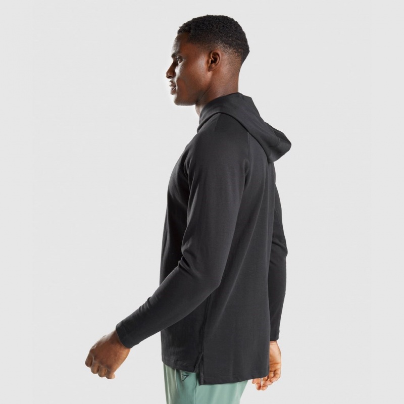 Φουτερ με Κουκουλα Gymshark Studio μαυρα | 971LJHZUK