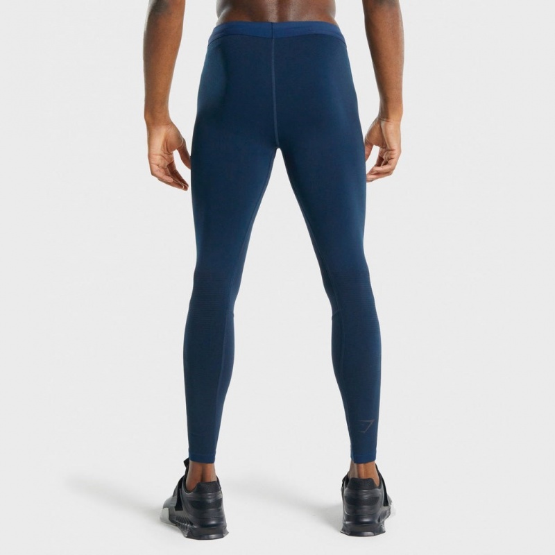 παντελονι jogger Gymshark 315 Tights σκουρο μπλε | 970XMKSZG