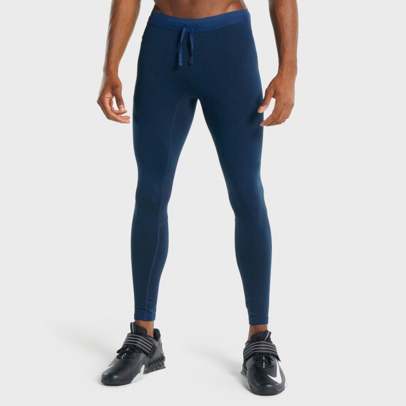 παντελονι jogger Gymshark 315 Tights σκουρο μπλε | 970XMKSZG
