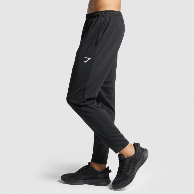 παντελονι jogger Gymshark Arrival Knit μαυρα | 279KEONVT