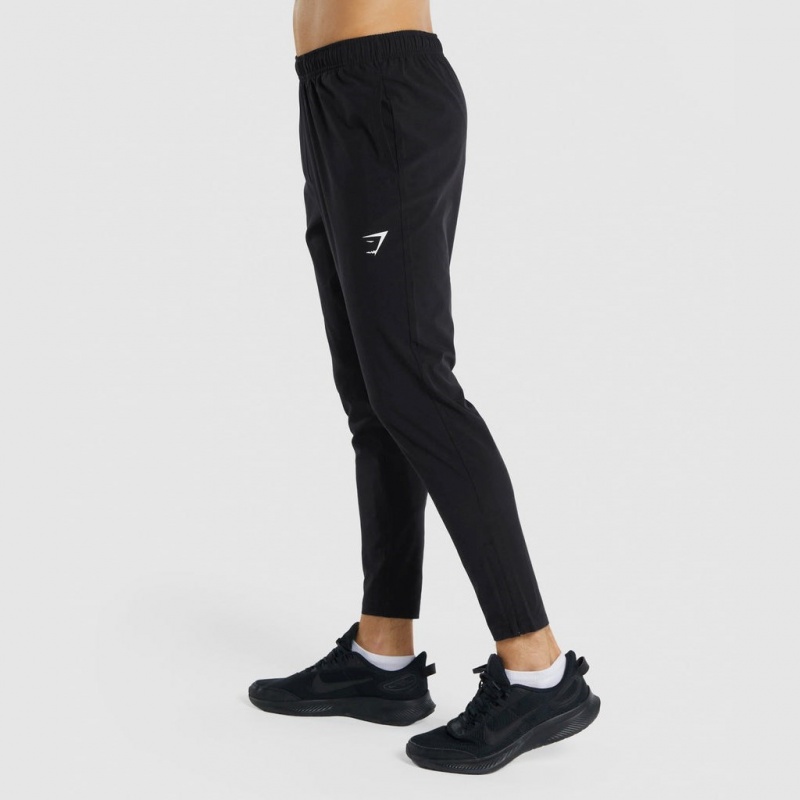 παντελονι jogger Gymshark Arrival Woven μαυρα | 962MVSTCL