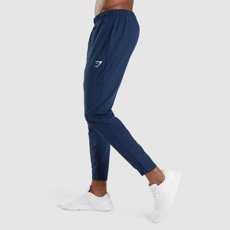 παντελονι jogger Gymshark Arrival Woven σκουρο μπλε | 302MVIUKF