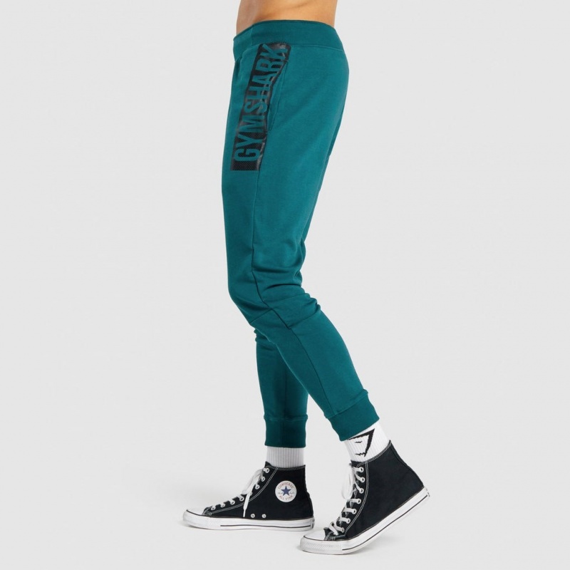παντελονι jogger Gymshark Bold Teal | 912VWHZDO