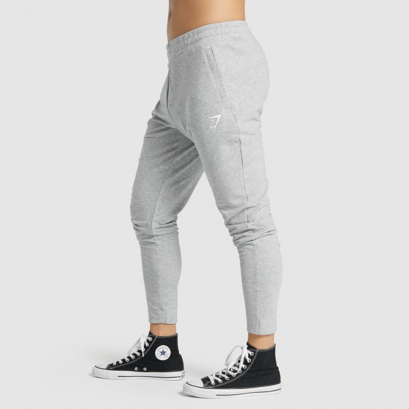 παντελονι jogger Gymshark Critical 2.0 ανοιχτο γκρι | 784UKDAEI
