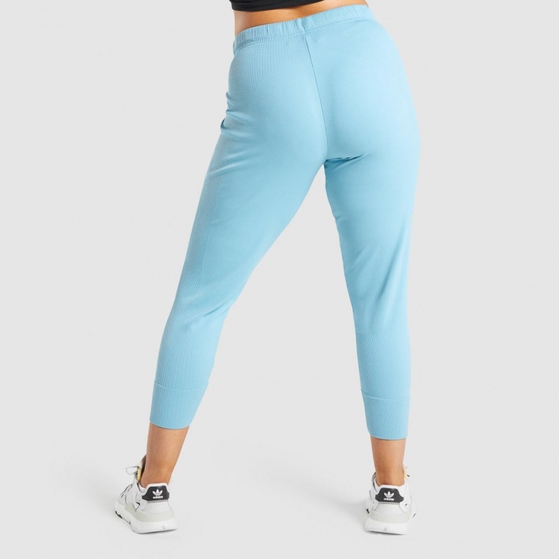 παντελονι jogger Gymshark Pause ανοιχτο μπλε | 649GYLUNS