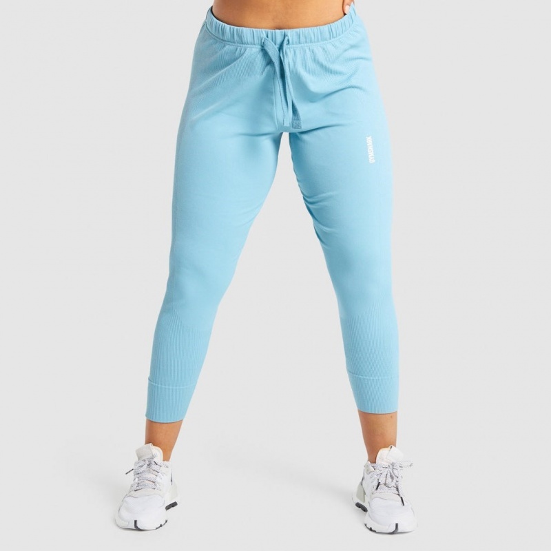 παντελονι jogger Gymshark Pause ανοιχτο μπλε | 649GYLUNS