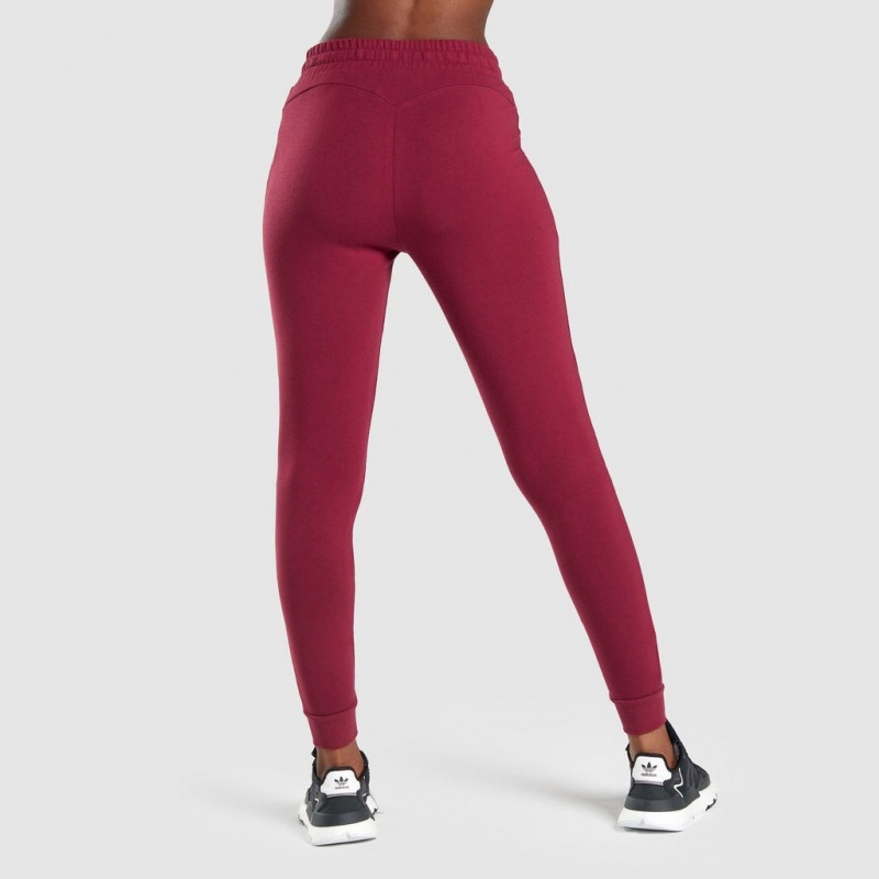παντελονι jogger Gymshark Pippa Αθλητικά μπορντο | 041IVNORX