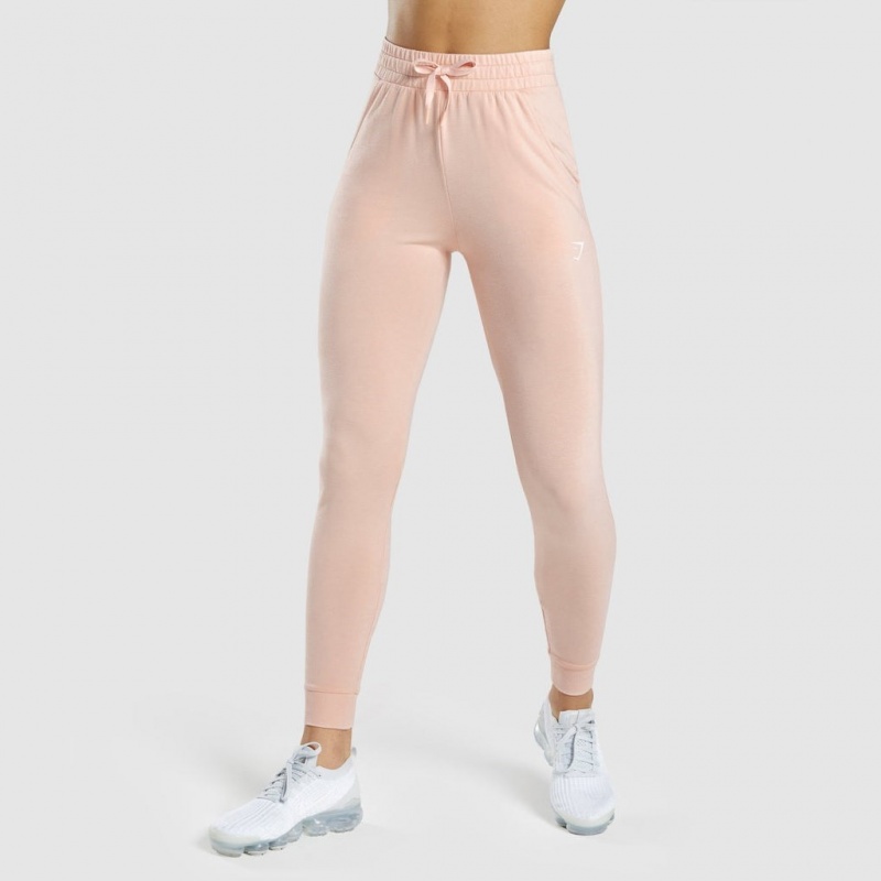 παντελονι jogger Gymshark Pippa Αθλητικά ανοιχτο ροζ | 593EYMQWA